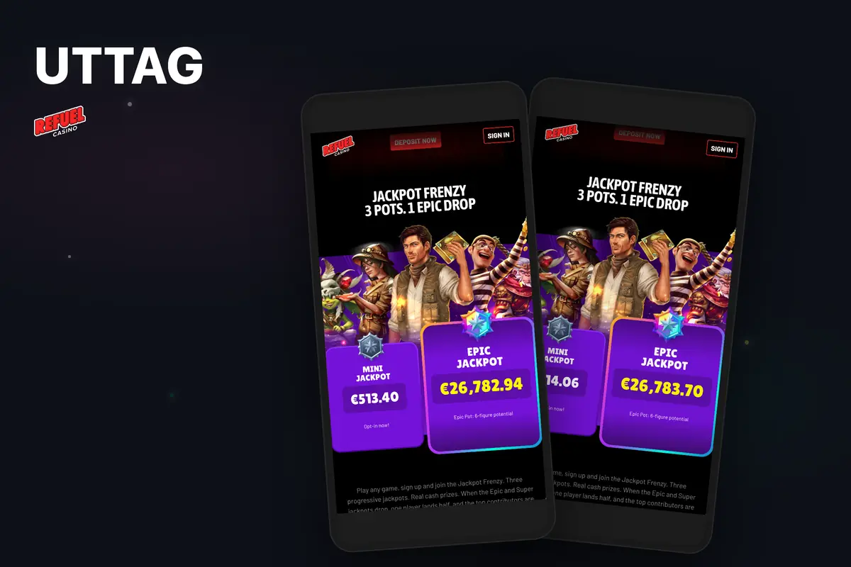 Uttag på Refuel Casino